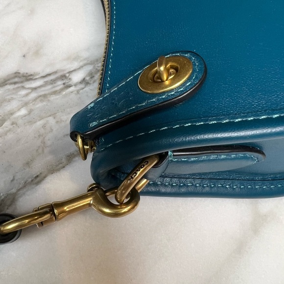 Coach Swinger C2643 plus Gold Coach Chain (2 straps) Coach Originals Blue - Picture 9 of 14